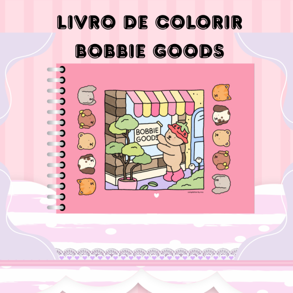 Livro colorir BOBBIE GOODS - PEDAGÓGICO KIDS
