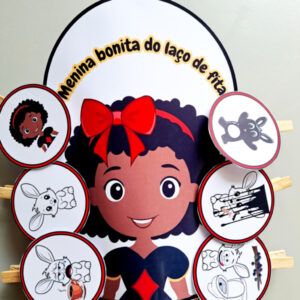 Luva de história: Menina bonita do laço de fita