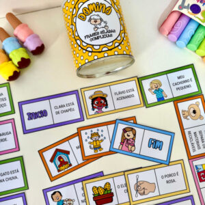 Dominó de frases- Sílabas complexas