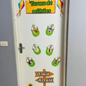 Painel de porta junino