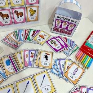Cartinhas das sílabas simples