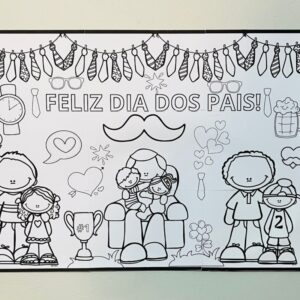 Painel colaborativo Dia dos Pais