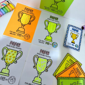 Kit Dia dos Pais troféu