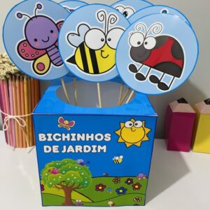 Caixa Bichinhos do jardim