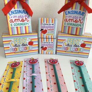 Kit lembrancinhas dia dos professores