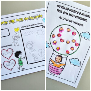 Atividades dia das crianças