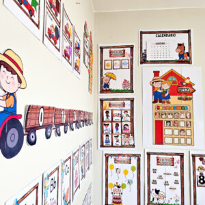 Kit sala fazendinha completo